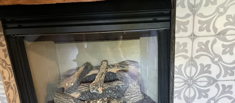 Now Plumbing technicians repairing gas fireplace in Chandler Arizona
