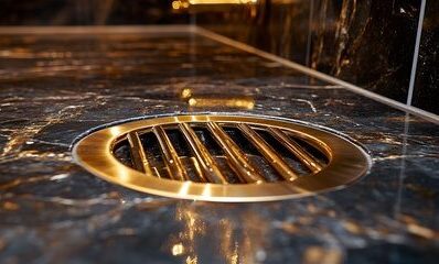 Clean shower drain after professional drain cleaning