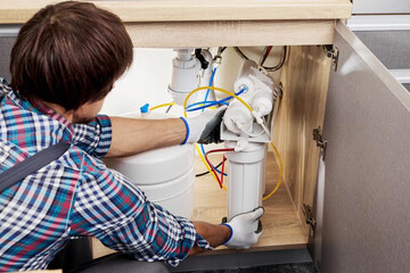 RO System under the sink